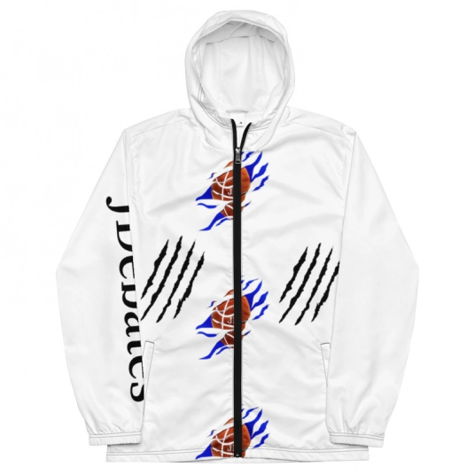 JDebates Blue Logo Claw Mark Unisex Windbreaker