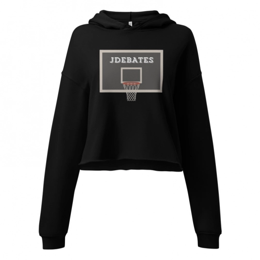 JDebates Women's Hoop Crop Hoodie