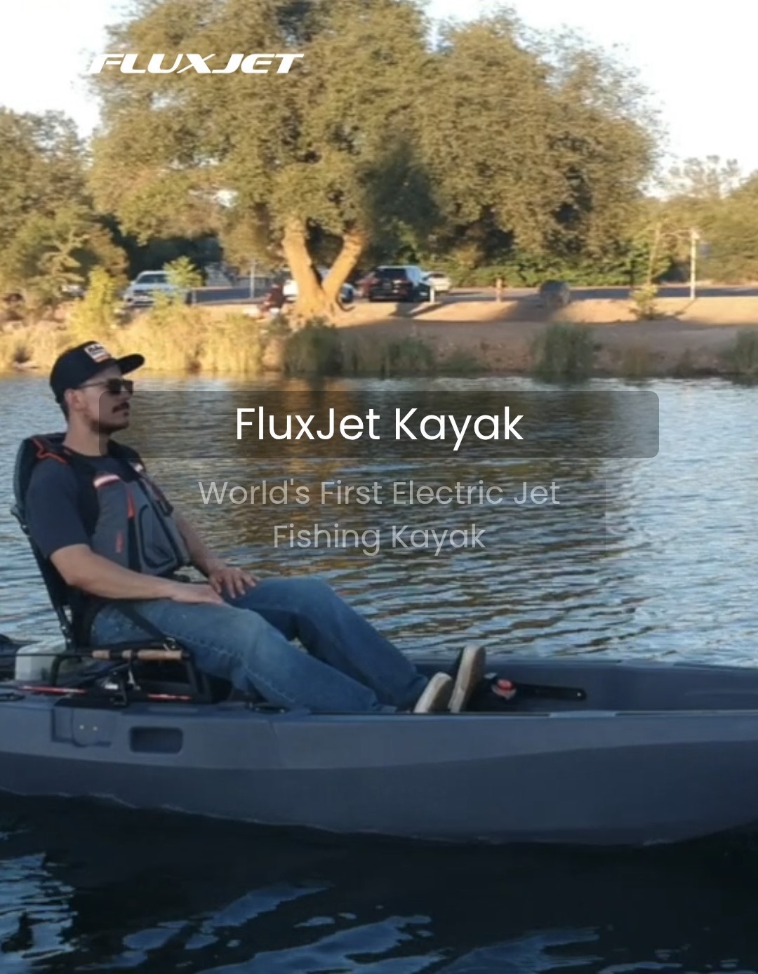 FluxJet Electric Jet Fishing Kayak