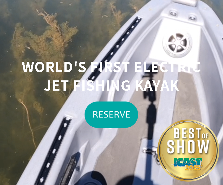 FluxJet Electric Jet Fishing Kayak Australia Reserve