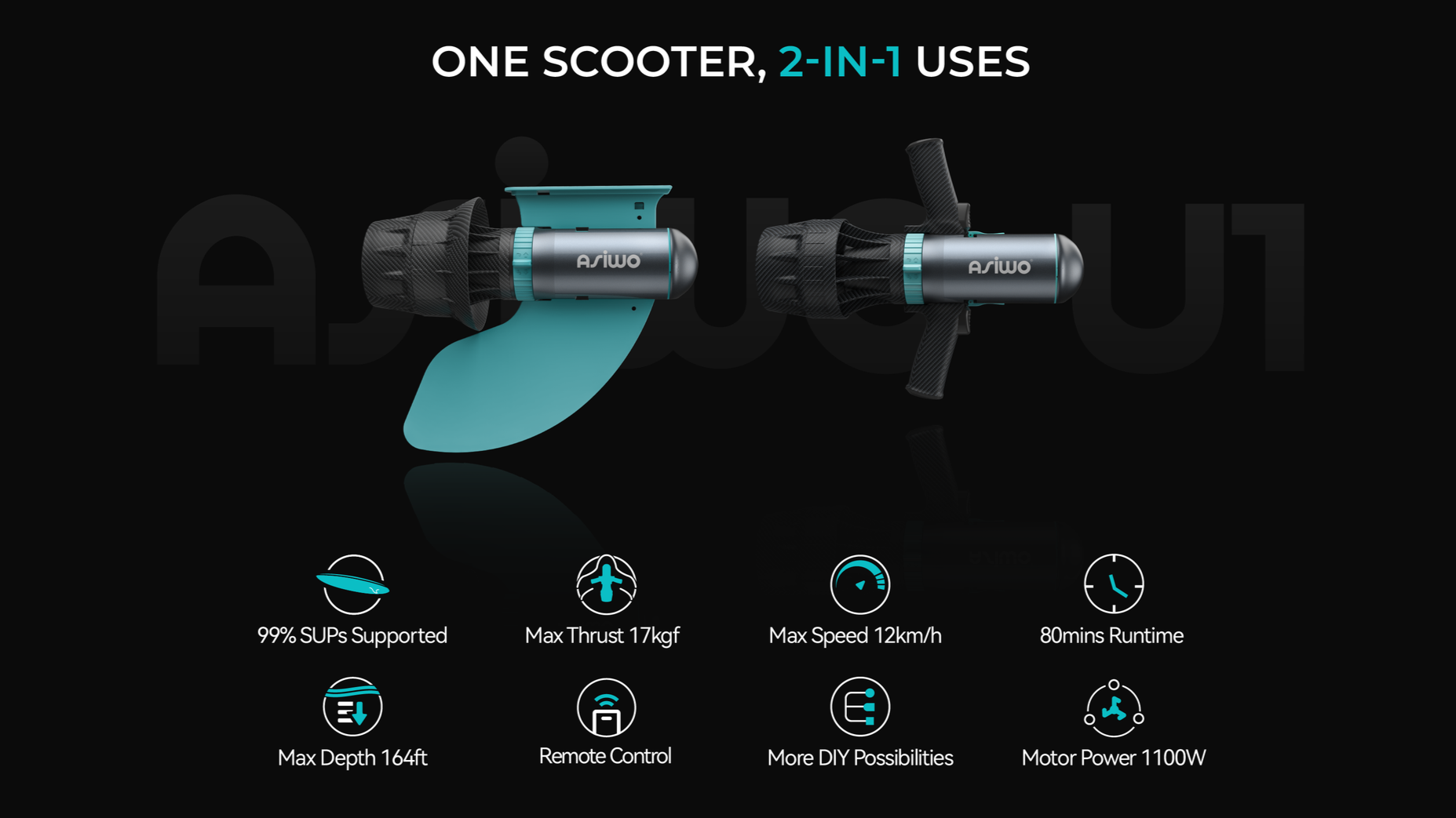 Asiwo U1 Combo - Wavez Water Sports