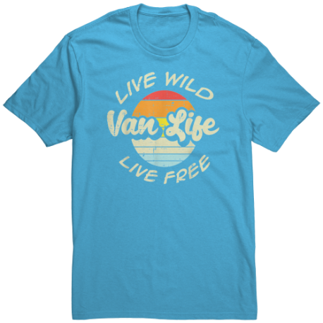 Van Life Retro Inspired Unisex Tee