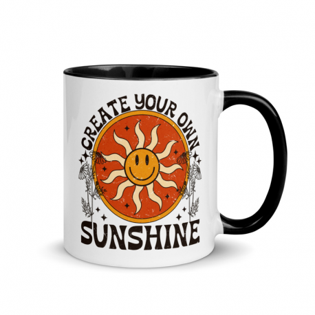 Create Your Own Sunshine Retro 11oz Accent Mug