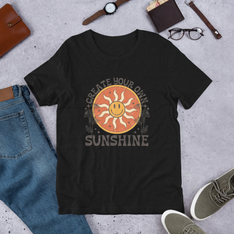 Create Your Own Sunshine Boho Inspired Unisex Tee