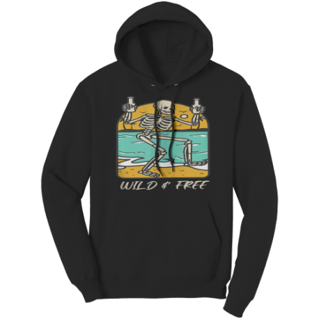 Party Skeleton Unisex Hoodie