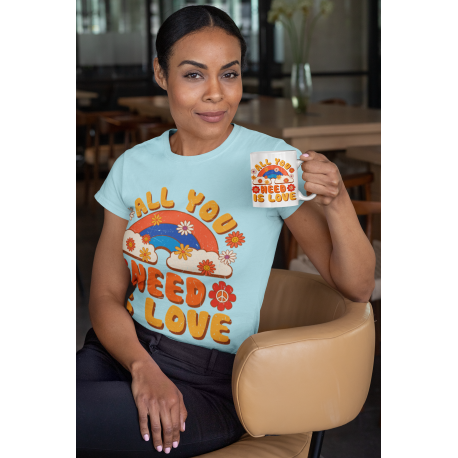 All You Need Is Love Women's V-Neck Tee
