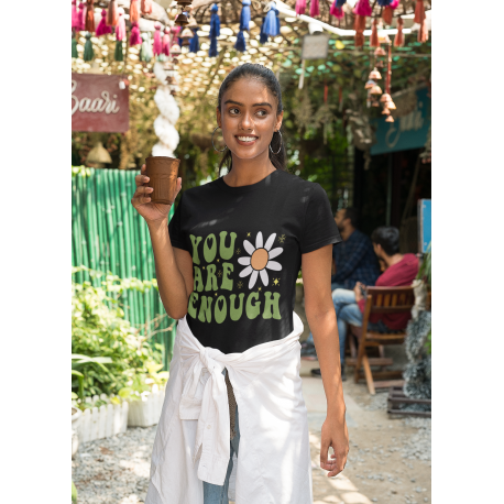 You Are Enough Retro Inspired Unisex Tee