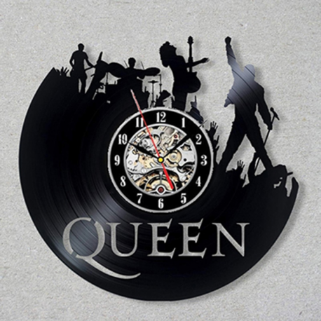 Queen Rock Band Vinyl Classic Wall Clock