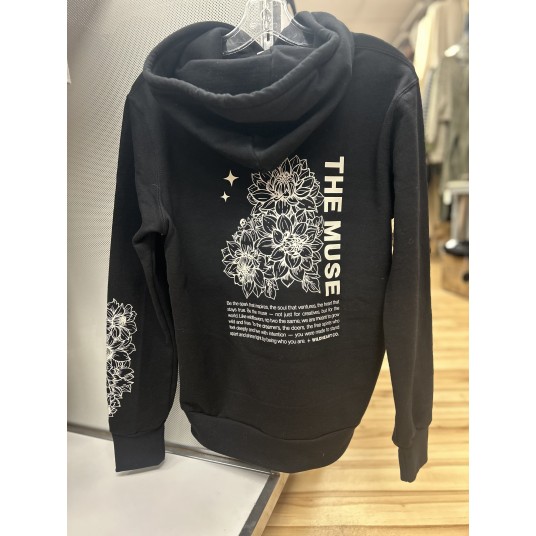 THE MUSE HOODIE - BLACK
