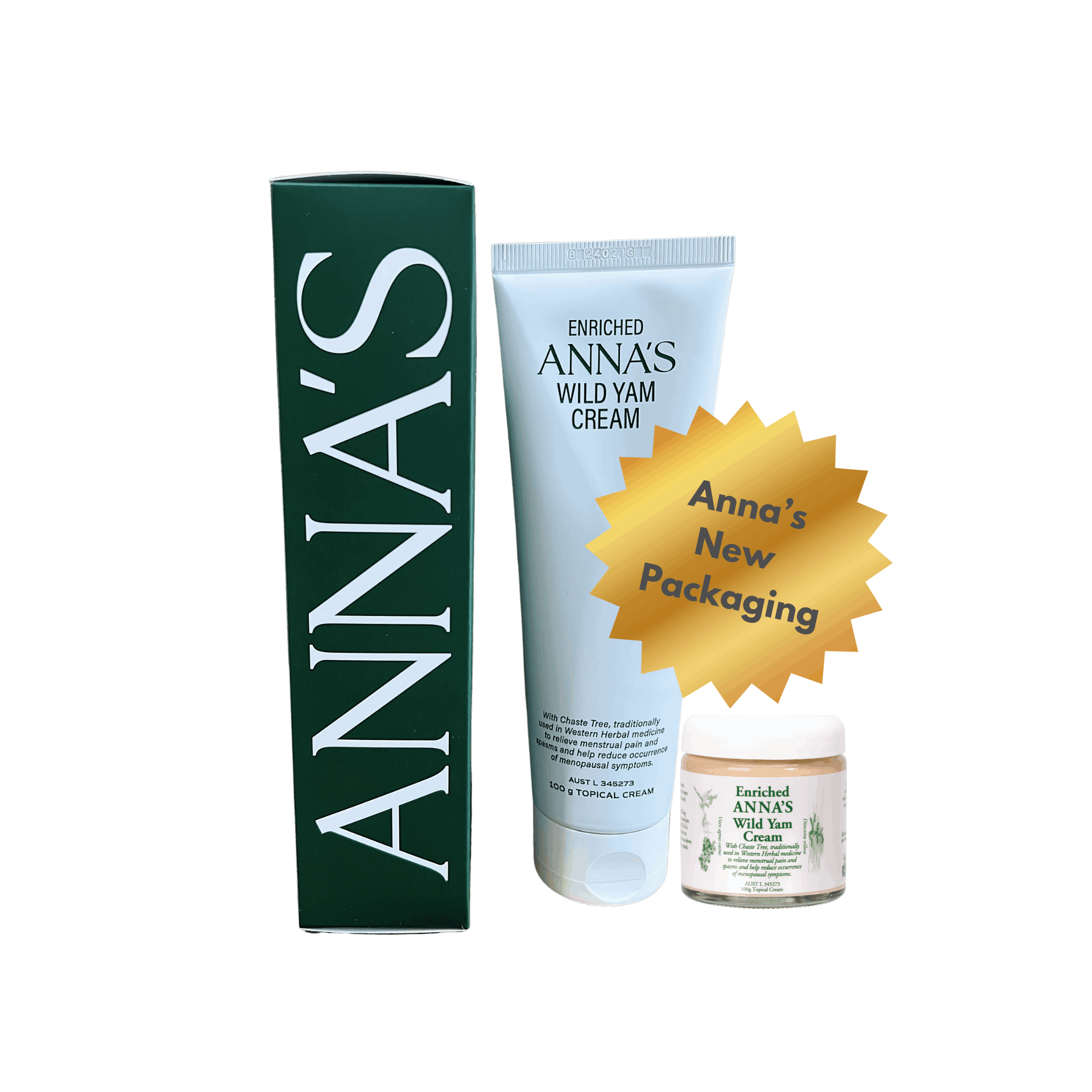 Anna's Wild Yam Cream UK