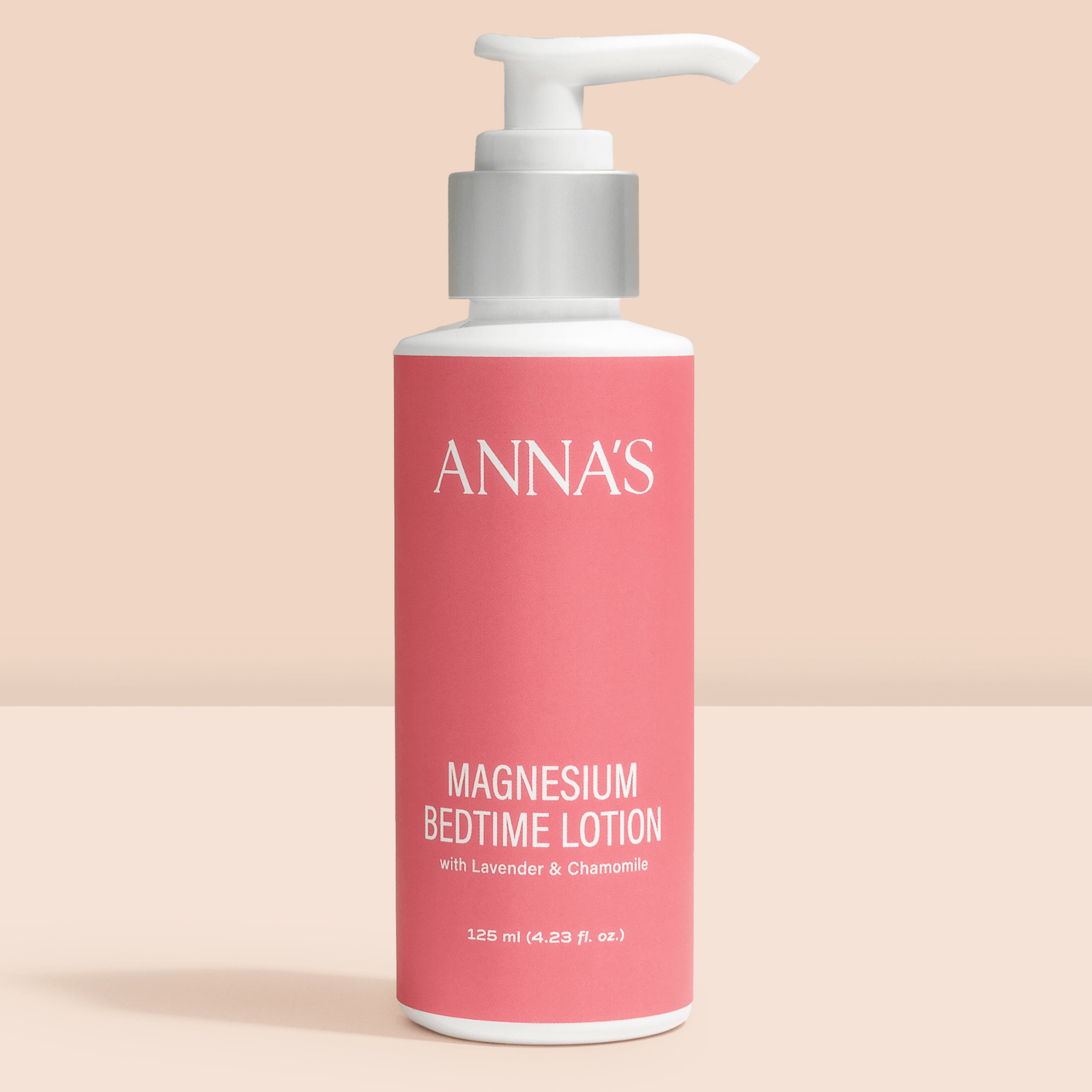 Anna's Magnesium Bedtime Lotion Pump Bottle