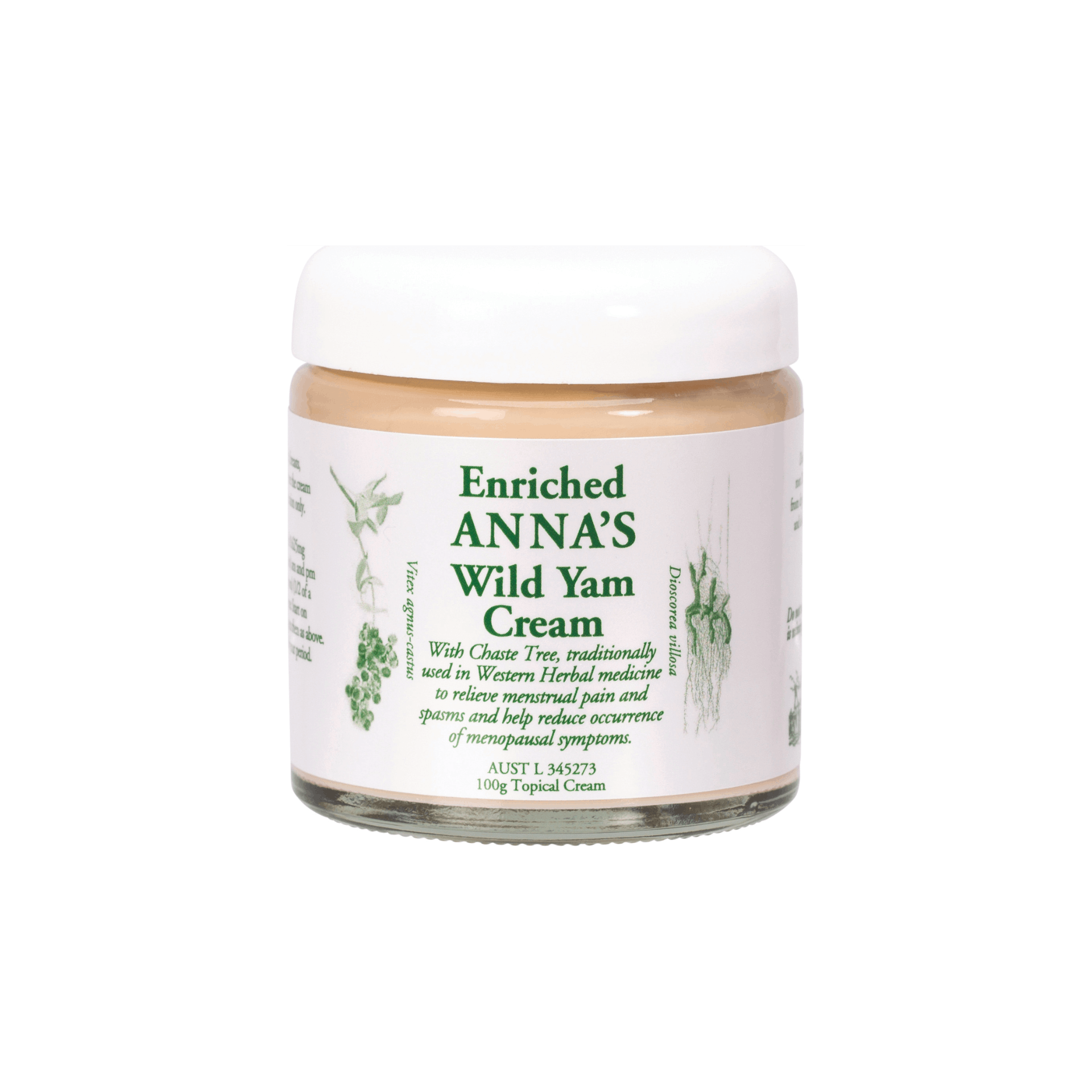 Annas Wild Yam Cream Natural Hormone Balance Solutions