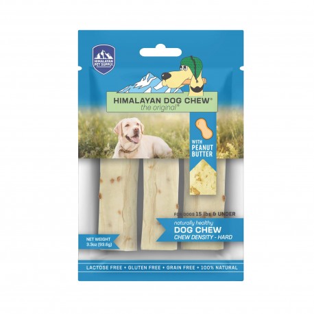 Himalayan Pet Supply Dog Chew Peanut Butter Flavor - Small