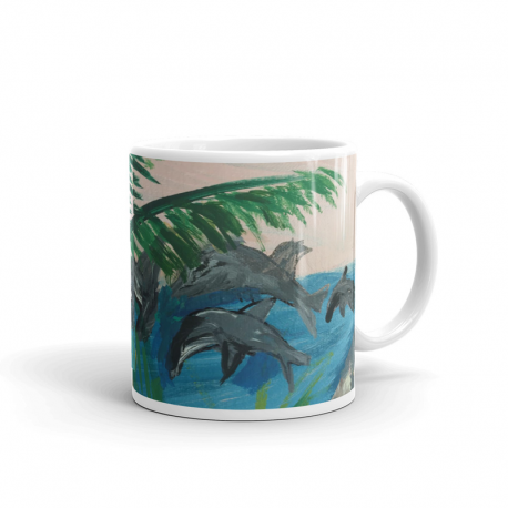 George the Dolphin Mug