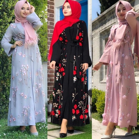 Hijab Robe pour les femmes musulmanes .