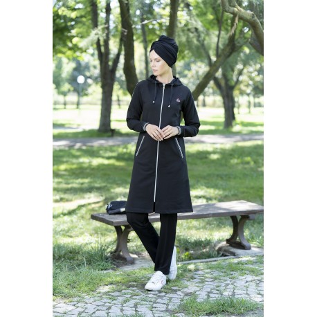 Survêtement hijab sport islamique à manches longue