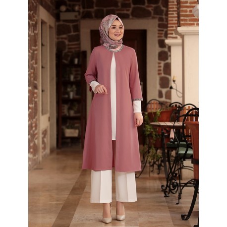 Hijab costume 3 pièces ensemble robe  pour femmes islamiques