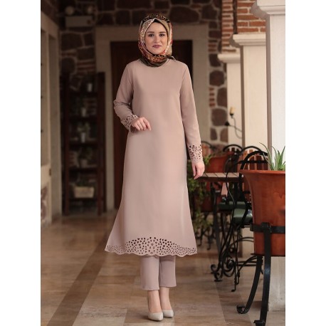 Ensemble musulman femmes islamiques vêtements fabriqué en Turquie