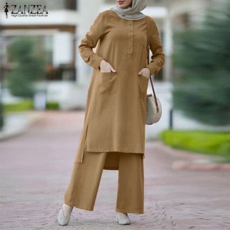 Hijab robe Ensembles pour les femmes Musulman Abaya turquie Musulman