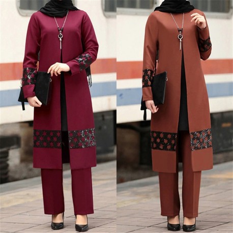 Ensemble deux pièces. hijab  pour femmes musulmanes ,