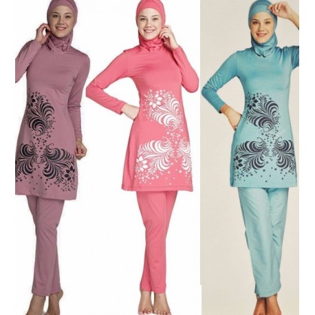 Plus Size Muslim Swimwear Women .burkinis Islamic Hijab