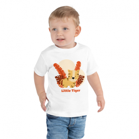 Tee-Shirt Enfant 2 à 5ans Unisexe Little Tigre