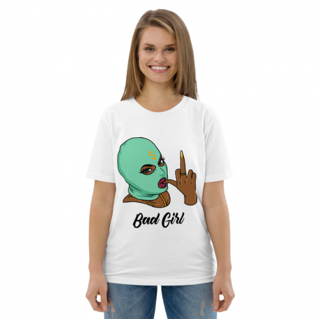 Tee-shirt Femme col rond Bad Girl