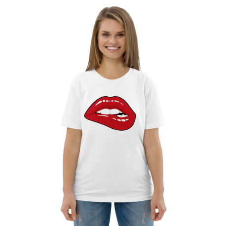 Tee-shirt Femme Sexy Kiss