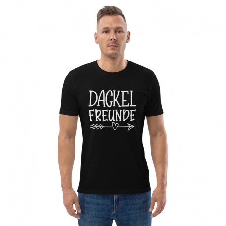 Dackelfreunde Unisex Bio-Baumwolle T-Shirt