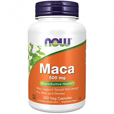 Maca (Lepidium meyenii) 500 mg, For Men and Women, Reproductive Health*, 250 Veg Capsules