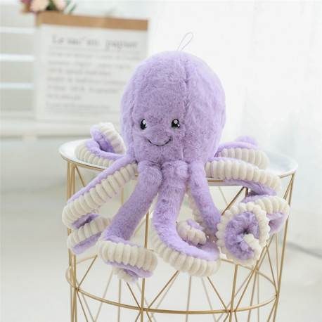 Giant Stuffed Octopus Soft Plush Animal, Sizes 32 inches, 24 inches, 16 inches and 5 Colors, Unique Soft Toy Gift