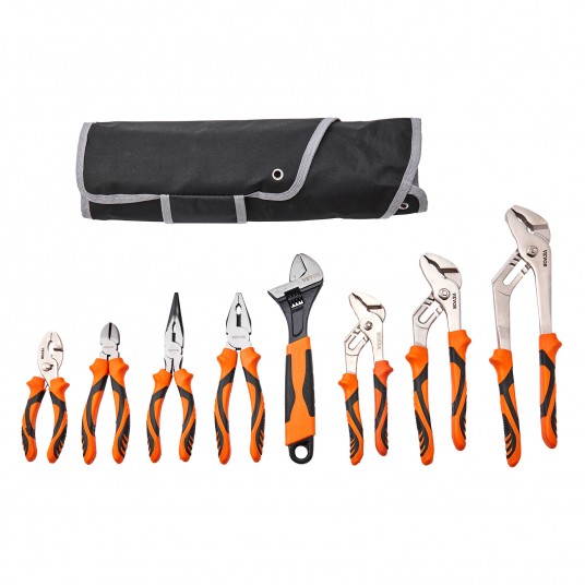 SucceBuy 8-Piece Pliers Set High Carbon Steel 12