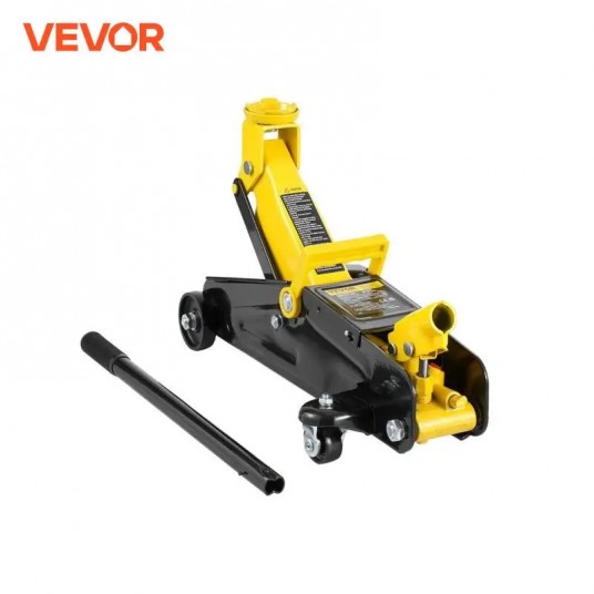 VEVOR Low Profile Floor Jack 2 Ton Heavy Duty Iron Hydraulic Racing Floor Jack Hydraulic Car Jack Single Piston Quick Lift Pump